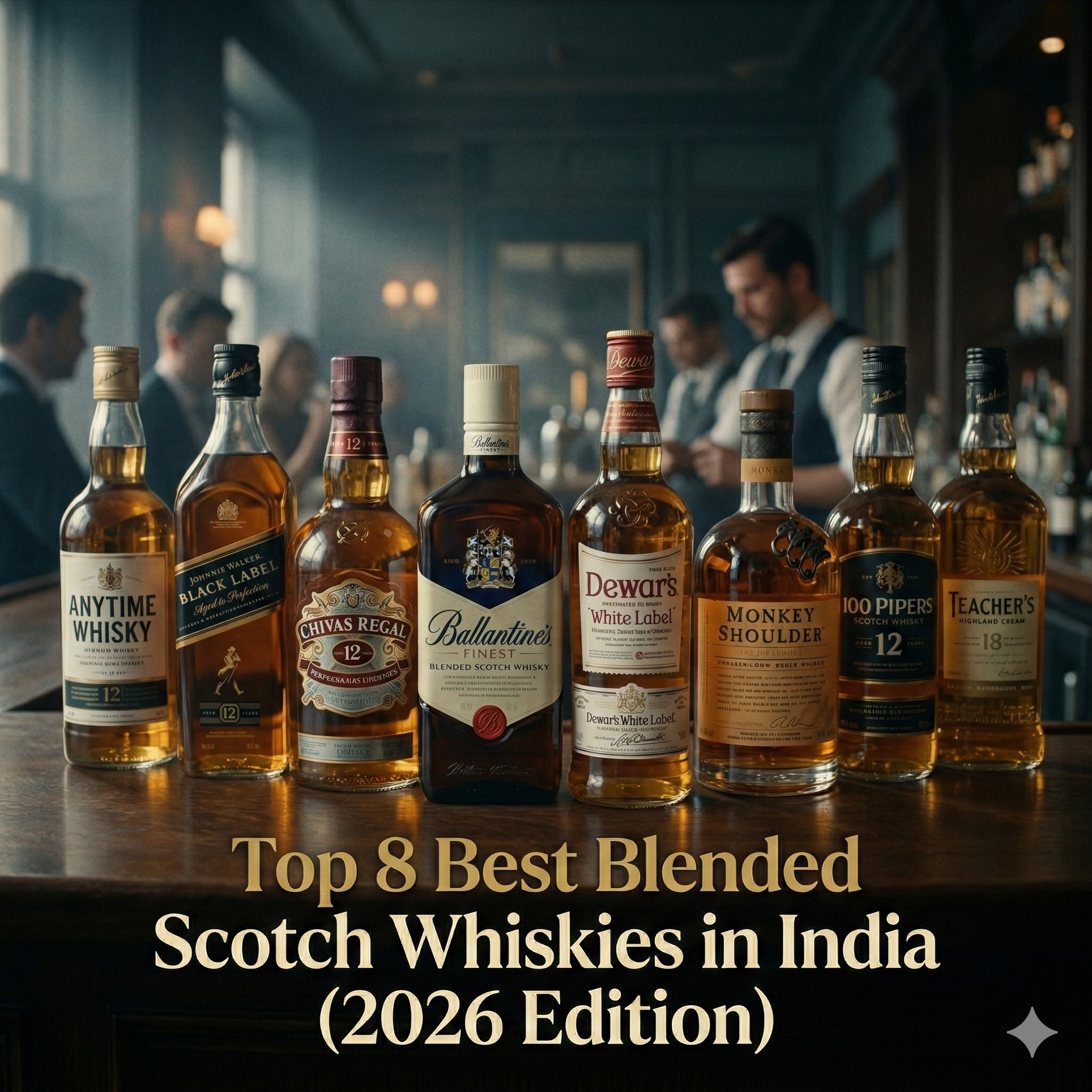 top 8 blended scotch whisky in india